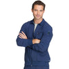 Cherokee Scrubs Jacket Cherokee Infinity CK305A Scrubs Jacket Mens Zip Front Navy