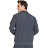 Cherokee Scrubs Jacket Cherokee Infinity CK305A Scrubs Jacket Mens Zip Front Pewter