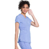 Cherokee Scrubs Top Cherokee Infinity CK623A Scrubs Top Womens V-Neck Ceil Blue