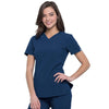 Cherokee Scrubs Top Cherokee Infinity CK865A Scrubs Top Women Navy