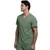 Cherokee Scrubs Top Cherokee Infinity CK900A Scrubs Top Mens V-Neck Olive