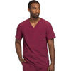 Cherokee Scrubs Top 2XL Cherokee Infinity CK900A Scrubs Top Mens V-Neck Wine