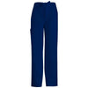 Cherokee Scrubs Pants 2XL / Regular Length Cherokee Luxe 1022 Scrubs Pants Mens Fly Front Drawstring Navy