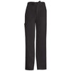 Cherokee Luxe 1066 Scrubs Pants Womens Low Rise Straight Leg Drawstring Black