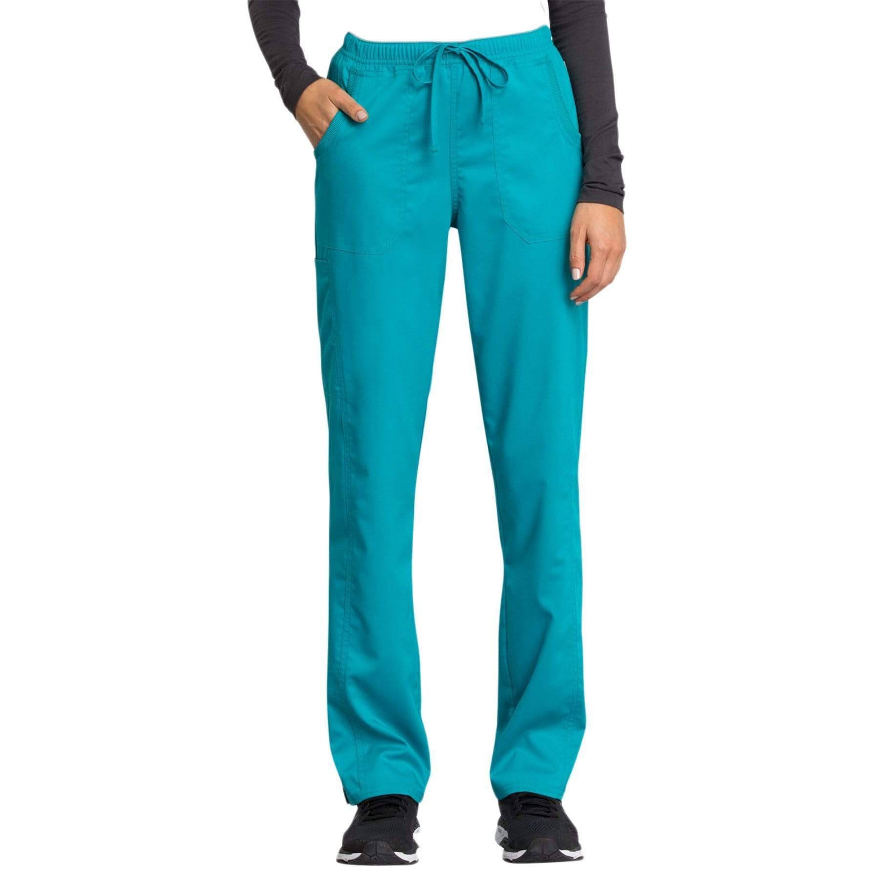 Cherokee Revolution Tech WW235AB Scrubs Pant Women Teal Blue — Medshop ...