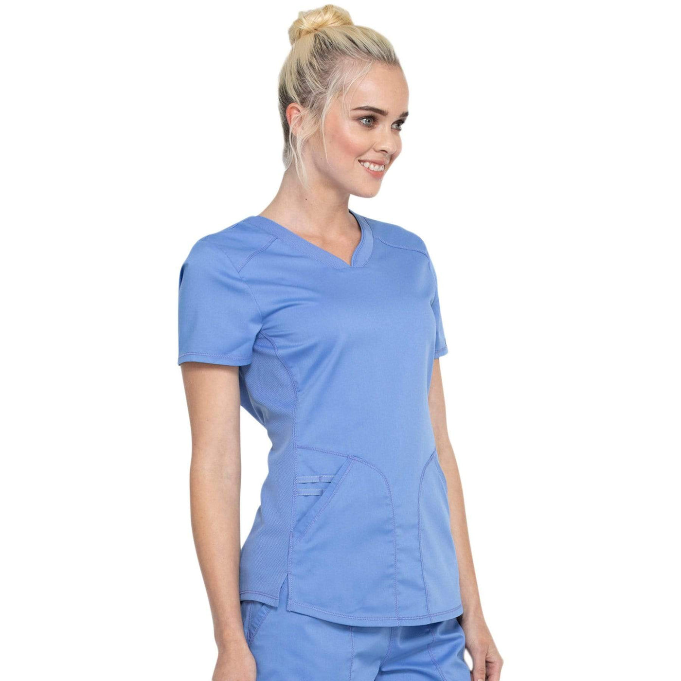 Cherokee Revolution WW601 Scrubs Top Women Ciel Blue — Medshop Australia