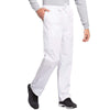 Cherokee Scrubs Pants Cherokee Workwear 4000 Scrubs Pants Mens Drawstring Cargo White