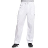 Cherokee Scrubs Pants Cherokee Workwear 4000 Scrubs Pants Mens Drawstring Cargo White