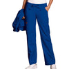 Cherokee Scrubs Pants 2XL / Regular Length Cherokee Workwear 4020 Scrubs Pants Womens Low Rise Drawstring Cargo Galaxy Blue