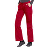 Cherokee Scrubs Pants Cherokee Workwear 4020 Scrubs Pants Womens Low Rise Drawstring Cargo Red