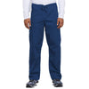 Cherokee Scrubs Pants 2XL / Regular Length Cherokee Workwear 4100 Scrubs Pants Unisex Drawstring Cargo Galaxy Blue