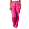 Cherokee Scrubs Pants Cherokee Workwear 4200 Scrubs Pants Womens Natural Rise Tapered Pull-On Cargo Shocking Pink