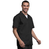 Cherokee Scrubs Jacket Cherokee Workwear 4300 Scrubs Jacket Mens Zip Front Black