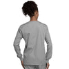 Cherokee Scrubs Jacket Cherokee Workwear 4350 Scrubs Jacket Womens Snap Front Warm-Up Grey