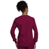 Cherokee Scrubs Jacket Cherokee Workwear 4350 Scrubs Jacket Womens Snap Front Warm-Up Wine