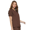 Cherokee Scrubs Top Cherokee Workwear 4700 Scrubs Top Womens V-Neck Chocolate