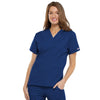 Cherokee Scrubs Top Cherokee Workwear 4700 Scrubs Top Womens V-Neck Galaxy Blue