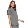 Cherokee Scrubs Top Cherokee Workwear 4700 Scrubs Top Womens V-Neck Grey