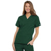 Cherokee Scrubs Top 2XL Cherokee Workwear 4700 Scrubs Top Womens V-Neck Hunter Green