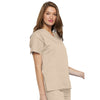 Cherokee Scrubs Top Cherokee Workwear 4700 Scrubs Top Womens V-Neck Khaki