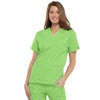 Cherokee Scrubs Top 2XL Cherokee Workwear 4700 Scrubs Top Womens V-Neck Lime Green