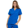 Cherokee Scrubs Top Cherokee Workwear 4700 Scrubs Top Womens V-Neck Royal