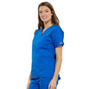 Cherokee Scrubs Top Cherokee Workwear 4700 Scrubs Top Womens V-Neck Royal