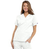 Cherokee Scrubs Top Cherokee Workwear 4700 Scrubs Top Womens V-Neck White