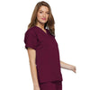 Cherokee Scrubs Top Cherokee Workwear 4700 Scrubs Top Womens V-Neck Wine