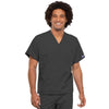 Cherokee Scrubs Top 2XL Cherokee Workwear 4777 Scrubs Top Unisex V-Neck Tunic. Pewter