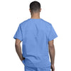 Cherokee Scrubs Top Cherokee Workwear 4789 Scrubs Top Mens V-Neck Ceil Blue