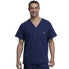 Cherokee Scrubs Top Cherokee Workwear 4789 Scrubs Top Mens V-Neck Navy