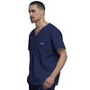 Cherokee Scrubs Top Cherokee Workwear 4789 Scrubs Top Mens V-Neck Navy