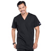 Cherokee Scrubs Top Cherokee Workwear 4876 Scrubs Top Unisex V-Neck Black