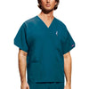 Cherokee Scrubs Top 2XL Cherokee Workwear 4876 Scrubs Top Unisex V-Neck Caribbean Blue