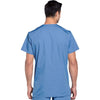 Cherokee Scrubs Top Cherokee Workwear 4876 Scrubs Top Unisex V-Neck Ceil Blue