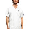 Cherokee Scrubs Top Cherokee Workwear 4876 Scrubs Top Unisex V-Neck White