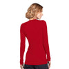 Cherokee Underscrubs Cherokee Workwear 4881 Underscrubs Womens Long Sleeve Knit Tee Red