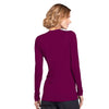 Cherokee Underscrubs Cherokee Workwear 4881 Underscrubs Womens Long Sleeve Knit Tee Wine