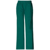 Cherokee Scrubs Pants 2XL / Regular Length Cherokee Workwear Core Stretch 4005 Scrubs Pants Womens Mid Rise Pull-On Cargo Hunter Green
