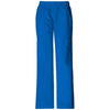 Cherokee Workwear Core Stretch 4005 Scrubs Pants Womens Mid Rise Pull-On Cargo Royal