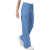 Cherokee Workwear Core Stretch 4043 Scrubs Pants Unisex Drawstring Cargo Ceil Blue