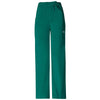 Cherokee Workwear Core Stretch 4243 Scrubs Pants Mens Drawstring Cargo Hunter Green