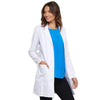 Cherokee Lab Coats Cherokee Workwear Premium 4439 Lab Coat Womens 33" White