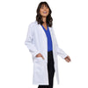 Cherokee Lab Coats Cherokee Workwear Professionals 1346 Lab Coat Unisex 40" White