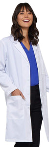 Cherokee Lab Coats Cherokee Workwear Professionals 1346 Lab Coat Unisex 40" White