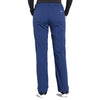 Cherokee Scrubs Pants Cherokee Workwear Professionals WW160 Scrubs Pants Womens Mid Rise Straight Leg Drawstring Navy