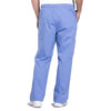 Cherokee Scrubs Pants Cherokee Workwear Professionals WW190 Scrubs Pants Mens Tapered Leg Drawstring Cargo Ceil Blue