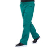 Cherokee Scrubs Pants Cherokee Workwear Professionals WW190 Scrubs Pants Mens Tapered Leg Drawstring Cargo Hunter Green