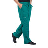 Cherokee Scrubs Pants Cherokee Workwear Professionals WW190 Scrubs Pants Mens Tapered Leg Drawstring Cargo Hunter Green